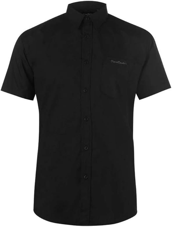 camisas de botones manga corta para hombre