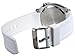 Casio Men's MTP1316B-8AV White Resin Quartz Watch with Silver Dial