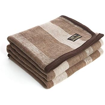 Desert Breeze Distributing Alpaca And Sheep Wool Blanket Soft And Thick 72 X 88 Inches Fullqueen Earth Tones Andean Collection Made In Peru