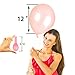 AZOWA Baby Pink Balloons 12 inch Pack of 100 Latex Balloon