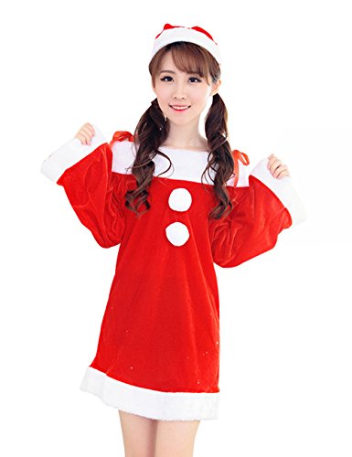 Yffaye Womens Cute Santa Costume Womens Christmas Santa Dress | Desertcart  BAHRAIN