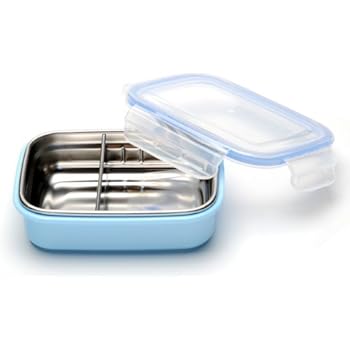 Steeltainer Leak-proof Stainless Steel Compact Size Container (Blue)