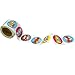 Superhero Perforated Roll Stickers 200Pcs for Kids Halloween Party Supplies School Awards Sticker