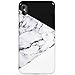 VIVIBIN iPhone Xs Max Case,Fashionable iPhone Xs Max Silicon Case Marble Black and White Design for Women Girls Men,Slim Fit Protective Phone Case for iPhone Xs Max 6.5 inch