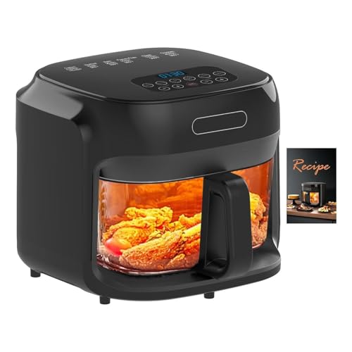 Visible Air Fryer with Glass Bowl