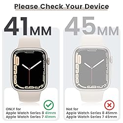 Tensea [3Pack for Apple Watch Screen Protector Case