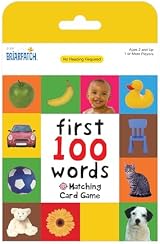 Briarpatch University Games First 100 Words Matching Card Game 48 Cards view 2