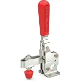 DE STA CO 207-U 207 Vertical Hold Down Action Clamp with U-Shaped Bar and Flanged Base