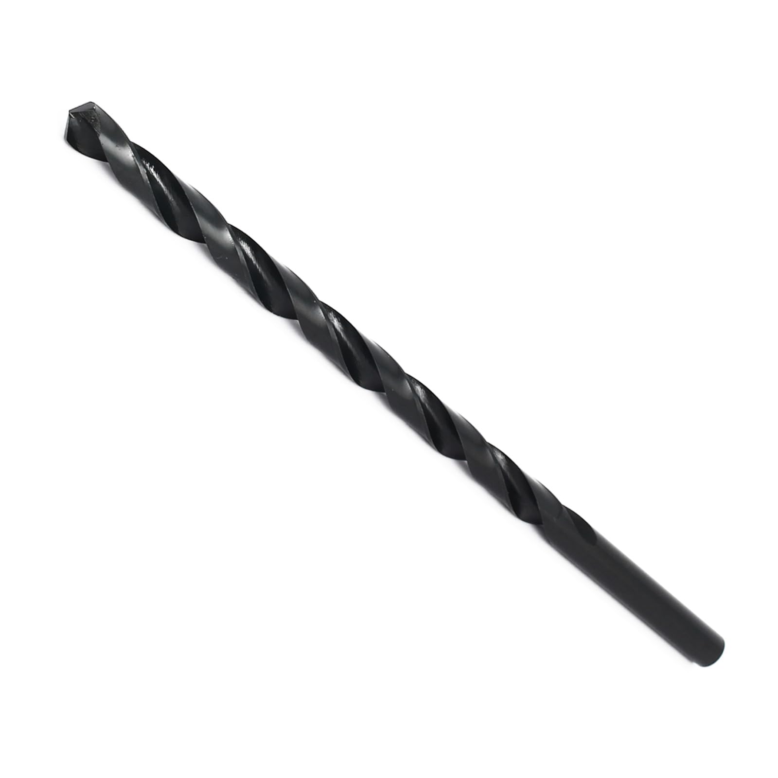 CoCud High Speed Steel Twist Drill Bits, 11mm Diameter 250mm Length, Straight Twist Jobber Drill Bit Black - (Applications: for Metal Woodwork Plastic Aluminum)