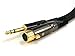 Monoprice XLR Female to 1/4-Inch TRS Male Cable - 25 Feet - Black, 16AWG, Gold Plated - Premier Series