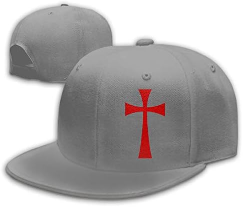 QNCCY Cross Knight Templar Classic Plain Baseball Cap Unisex Cap Adjustable Hat Black