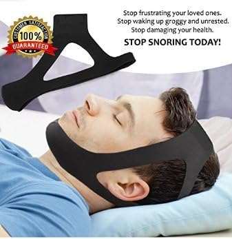 PREMIUM Anti Snore Chin Strap by FurySleep - Advanced Snoring Aid Scientifically Designed To Stop Snoring Naturally and Give You The Best Sleep of Your Life