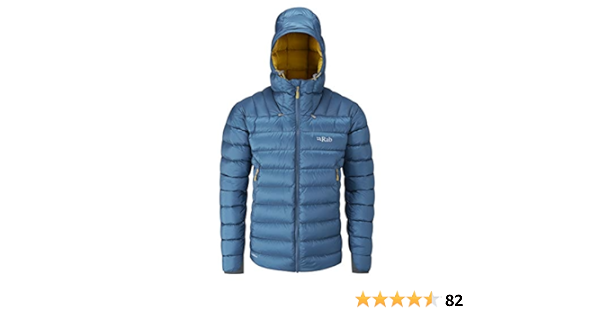 rab electron jacket ink mimosa