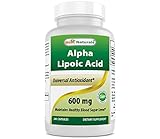 Best Naturals Est Alpha Liopic Acid 600 Mg Capsule with Powerful Antioxidant, 240 Count
