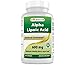 Best Naturals Alpha Lipoic Acid 600 mg 240 Capsules
