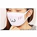 GOOTRADES 3 Pack White Anti-Dust Anime Mouth Mask for Women Girls