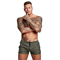Cocobla Mens Quick Dry Beach Swim Trunks Surfing
