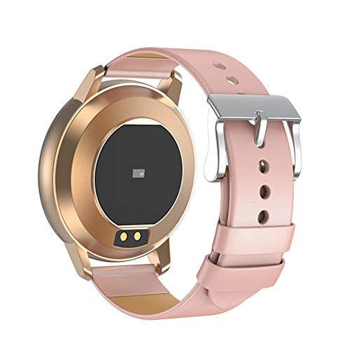 Bravetoshop Bluetooth Smartwatch with Heart Rate Monitor Fitness Watch for GPS, Sport Activity Tracking, Sleep Monitoring, Message Reminder Gold - Thumbnail 2