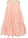 BluNight Collection Pearl Beading Neckline Ruffle Little Girl Special Flower Girl Dresses