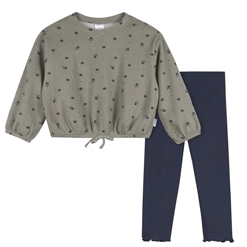 Gerber baby-girls 2-piece Long Sleeve Top and Legging Set