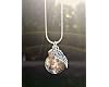 Fortuna Blu Opale Angelo Custode Ali Pendente Argento Sterling Collana Mamma Day