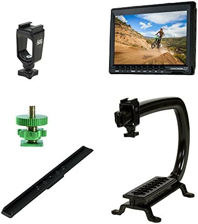 Cam Caddie Scorpion EX Starter Kit On-Camera DSLR Field Monitor & Stabilizing Mount , Black (0CC-KT1-C7)