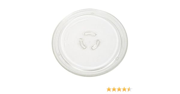 Spares2go - Plato de cristal giratorio para microondas Whirlpool ...