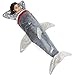 Lovely Pumpkins Shark Tail Blanket for Kids | Shark Sleeping Bag from Exciting Fun and Durability Guaranteed (3-8, Gray)