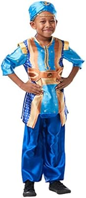 Disney Aladdin Genie Live Action Costume Child Size 9 10 Yrs Amazon Com Au Fashion