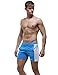 SEOBEAN Men's Sports Gym Training Fitness Short Pants (Medium/28-30Inch, 2763 Blue)