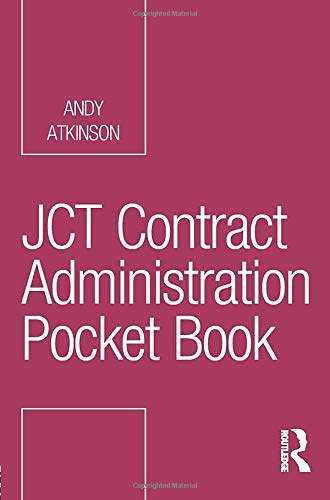 JCT Contract Administration Pocket Book (Routledge Pocket Books)