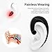 Bluetooth Headphone TDYY V4.2 Wireless Earbuds Noise Cancelling Non Ear Plug Earpieces Earhook with Mic Handsfree Painless Wearing Music Sport Earphones for Running Business Driving-One Piecethumb 4