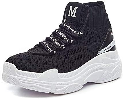 Lucdespo Sports Shoes Jock Teenage Couples Running Sports Net Cloth And Tie Ups Of Socks And Shoes.