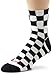 SockGuy Men's Ridgemont Socks, Black, Small/Medium