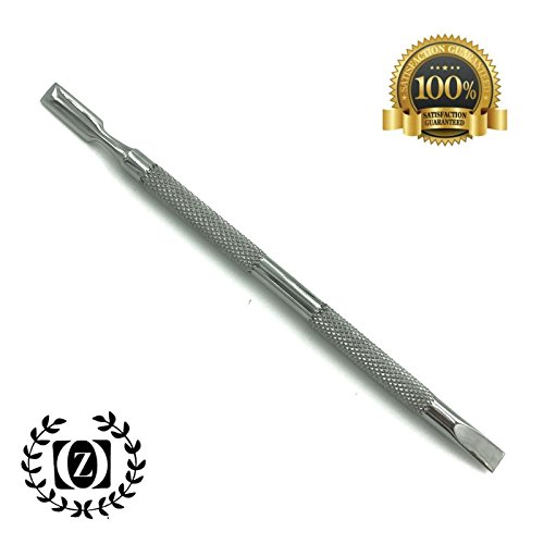 Spoon Cuticle Pusher Cleaner Trimmer Manicure Pedicure Nail Care Tools 2 Pc Set