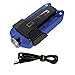 Nitecore TIP 360 Lumen USB Rechargeable Keychain Flashlight & LumenTac USB Charging Cable (Blue, More color in Options)