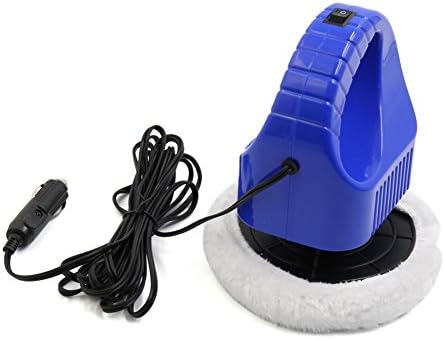 Thosdt 12V Wear Resistant Car Waxer/Polisher,Random Orbit Polishing Buffing Waxing Machine Glazing Kit