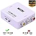 HDMI to RCA, HDMI to AV,1080P HDMI to 3RCA CVBs Composite Video Audio Converter Adapter Supports PAL/NTSC for Amazon Fire TV Stick, Roku, Chromecast, Apple TV, PC, Laptop, Xbox, HDTV, DVD primary