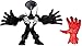 Marvel Avengers Super Hero Mashers Micro Series 3 Action Figure - Black Spider-Man