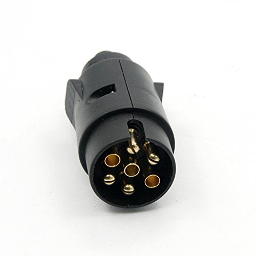 Buy Trailer Plug 7Pin 7Pole Wiring Connector 12V Towbar Towing Plug N