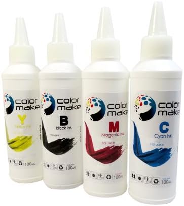 Ink Pack 4 Bottle 60 ml (8.44 fl oz) CMHP-060 BK/CY/MA/YE for HP60/122