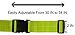 Army Reflective Belt - Military - Made from Reflective Strips for Running Jogging Cycling Walking Biking. Lightweight nylon easily adjustable Fits Comfortably Over Sports Gear and Clothing. Yellow Safety Reflective Band.