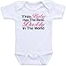 This Baby Has the Best Daddy in the World - Cute Baby Onesie (3-6M Pink)