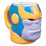 Marvel Avengers : Infinity War - Thanos Figural 3-D Ceramic Coffee Mug - 18oz