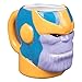 Marvel Avengers : Infinity War - Thanos Figural 3-D Ceramic Coffee Mug - 18oz