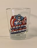 Toon Tumblers Mini-glass: Marvel's Captain America from the Avengers
