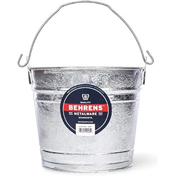 Behrens 1208 8-Quart Steel Pail