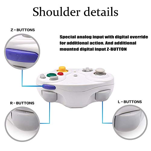GALGO Wireless Gamecube Controllers, Classic Gamecube Wavebird Wireless