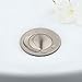 Hiendure® Pop up Overflow Bathroom Sink Drain, Brushed Nickel