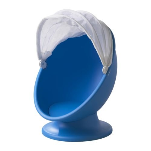 Kids Swivel armchair blue & white Amazon.co.uk Kitchen & Home